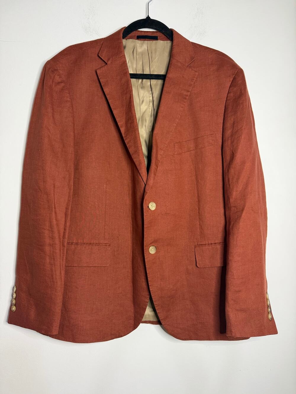 Lauren Ralph Lauren Men's 100% Linen Blazer Size 44S